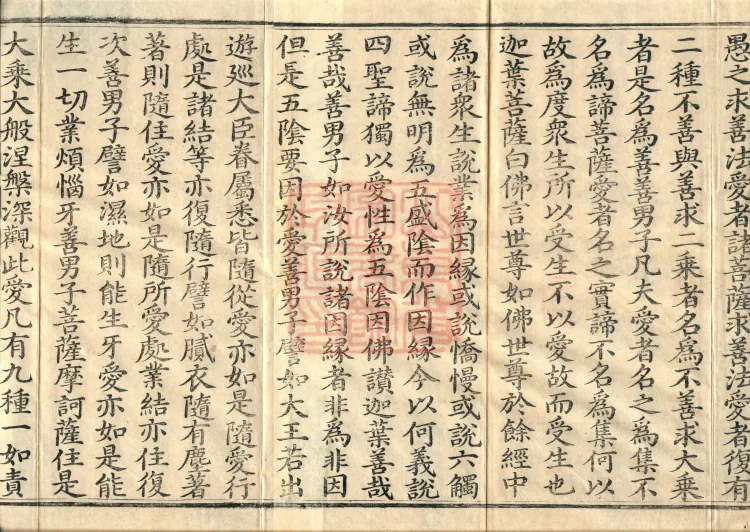Southern Edition Mahaparinirvana Sūtra (Thirty-six Rolls) Page 3