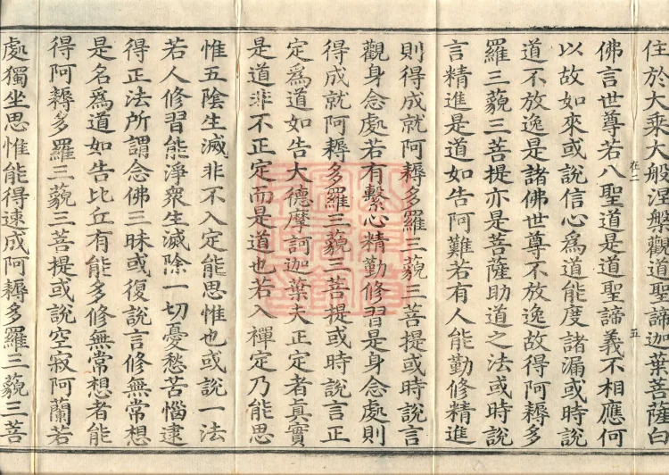 Southern Edition Mahaparinirvana Sūtra (Thirty-six Rolls) Page 9