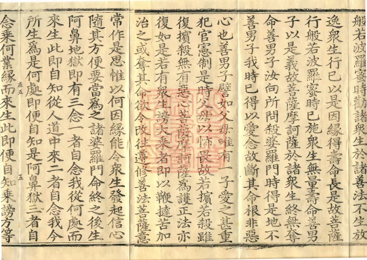 Southern Edition Mahaparinirvana Sūtra (Thirty-six Rolls) Page 8