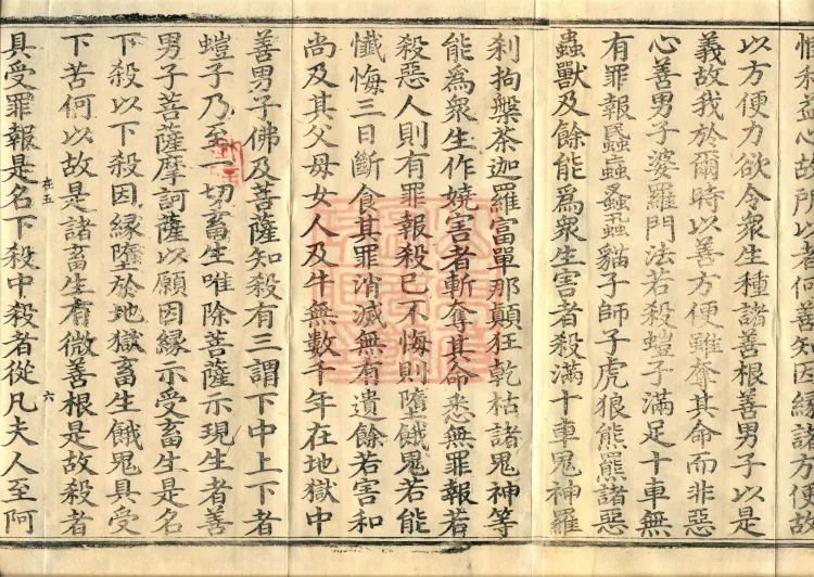 Southern Edition Mahaparinirvana Sūtra (Thirty-six Rolls) Page 10