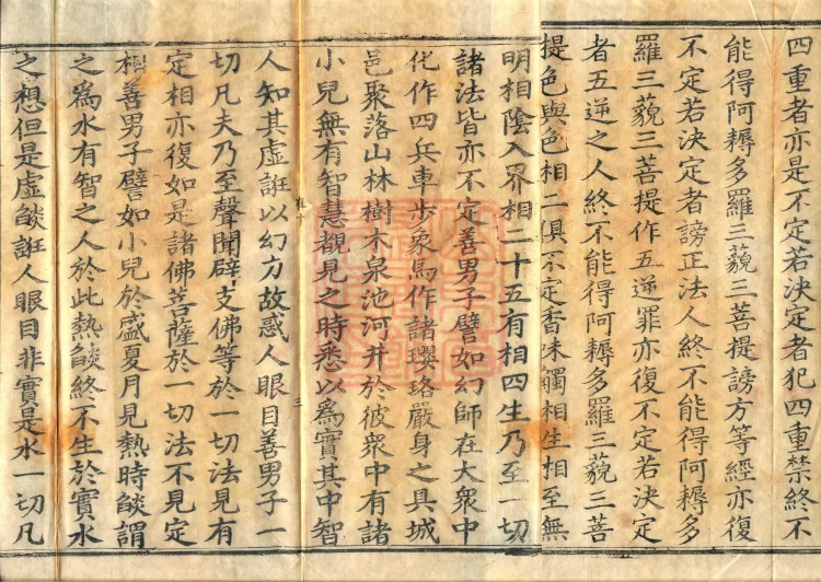 Southern Edition Mahaparinirvana Sūtra (Thirty-six Rolls) Page 5