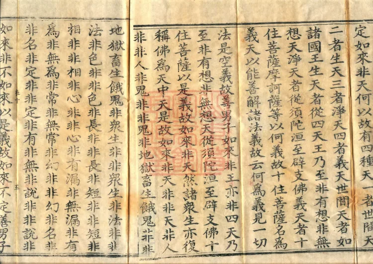 Southern Edition Mahaparinirvana Sūtra (Thirty-six Rolls) Page 8