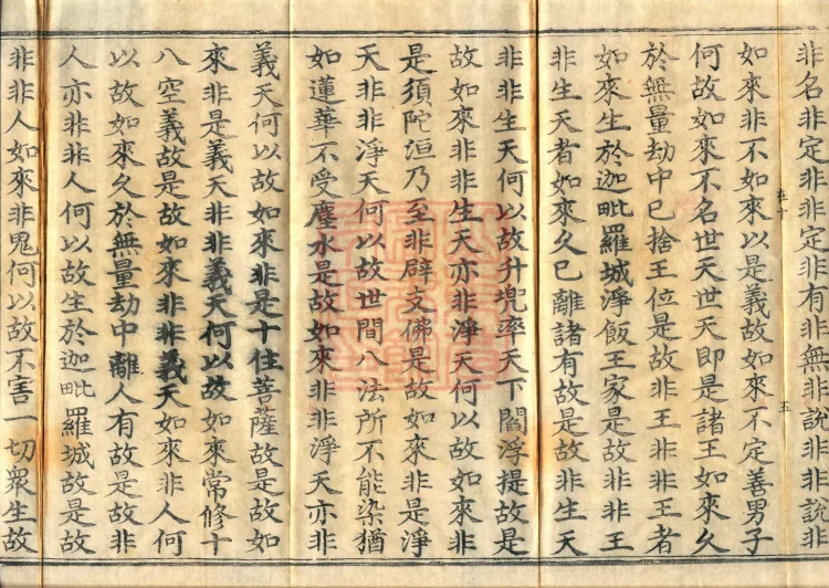 Southern Edition Mahaparinirvana Sūtra (Thirty-six Rolls) Page 9