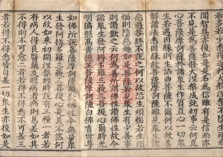 Southern Edition Mahaparinirvana Sūtra (Thirty-six Rolls) Page 3