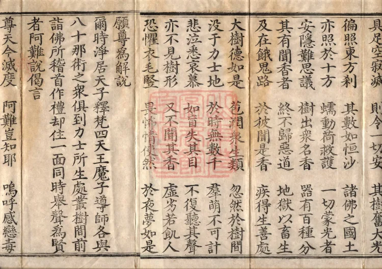 Buddha's Discourse: Fangdeng Parinirvana Sūtra (Two Rolls) Page 3