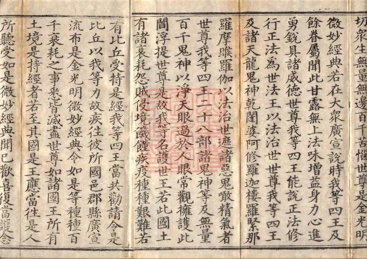 Golden Light Sutra (four volumes) Page 3
