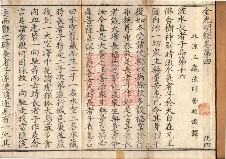 Golden Light Sutra (four volumes) Page 2