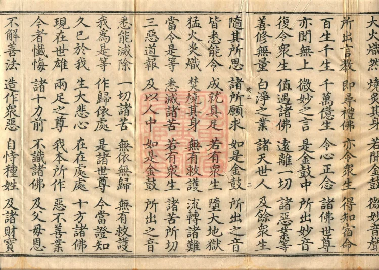 Combined Golden Light Sutra (eight volumes) Page 4