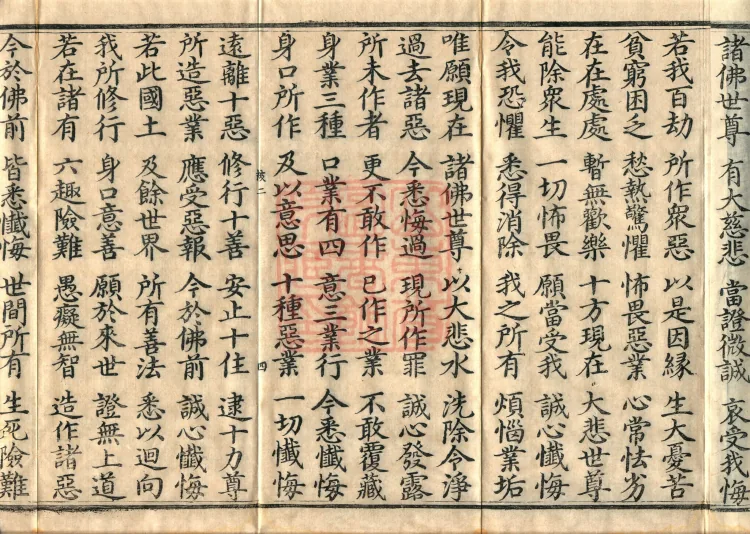 Combined Golden Light Sutra (eight volumes) Page 7