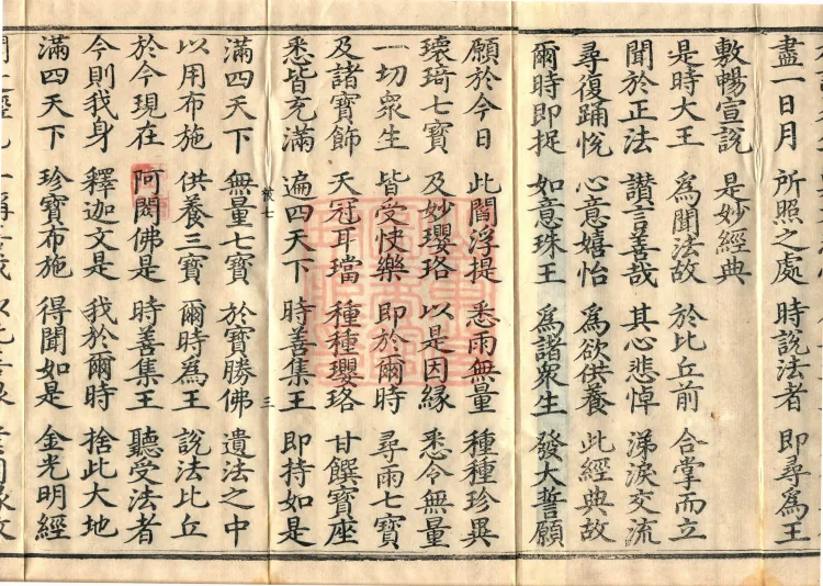 Combined Golden Light Sutra (eight volumes) Page 5