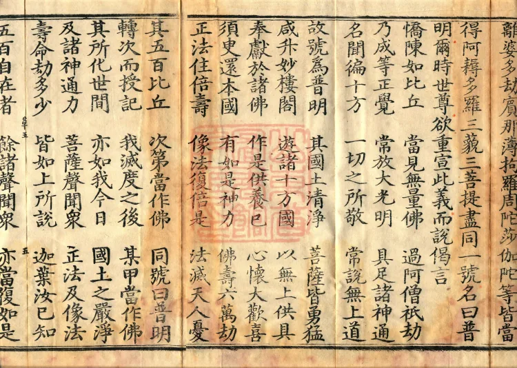 Saddharmapundarika Sutra (Lotus Sutra) (seven volumes) Page 8