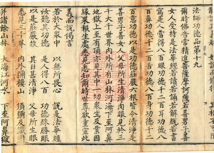 Saddharmapundarika Sutra (Lotus Sutra) (seven volumes) Page 8