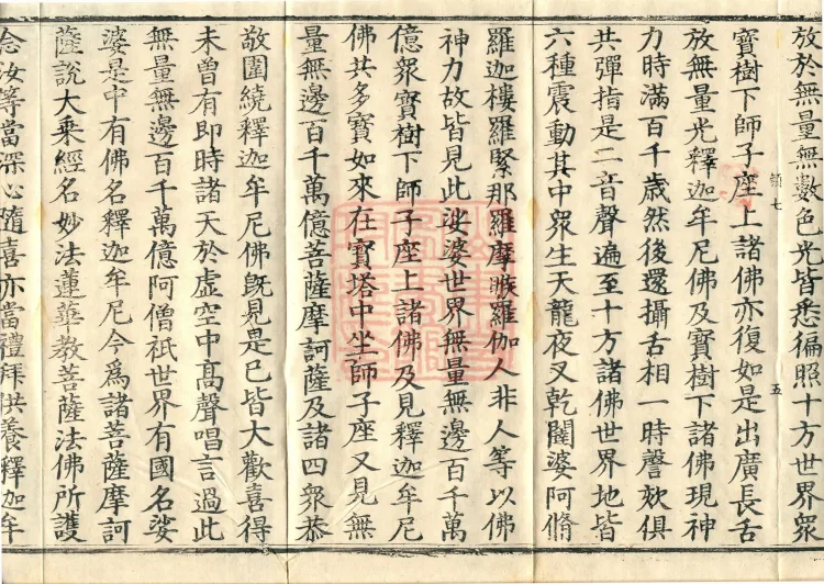 Additions to the Lotus Sutra, eight fascicles Page 9