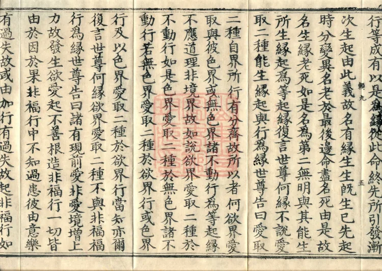 The Sutra of Discriminative Dependent Origination: The Initially Superior Dharma Gate, two fascicles Page 9