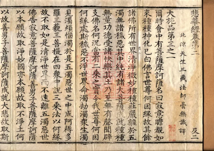 Sutra of the Sorrowful Flower, ten volumes Page 2