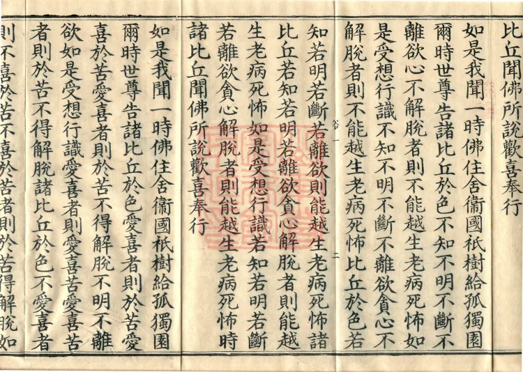 Saṃyukta Āgama, Fifty Volumes Page 6