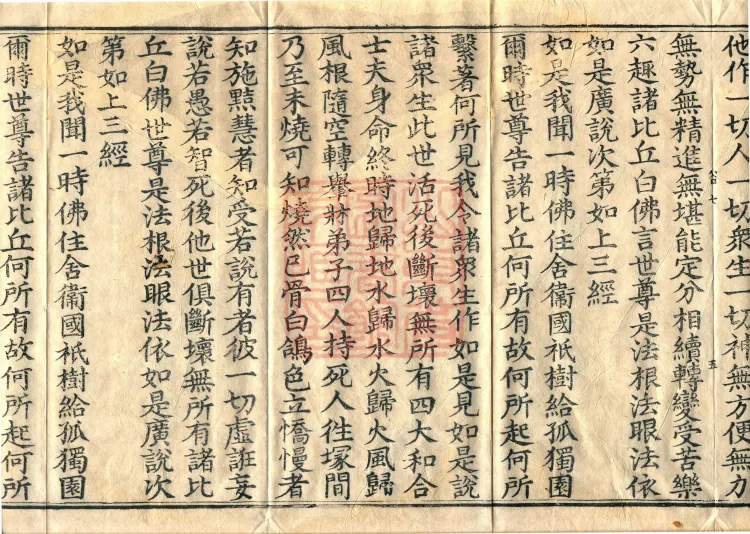 Saṃyukta Āgama, Fifty Volumes Page 9
