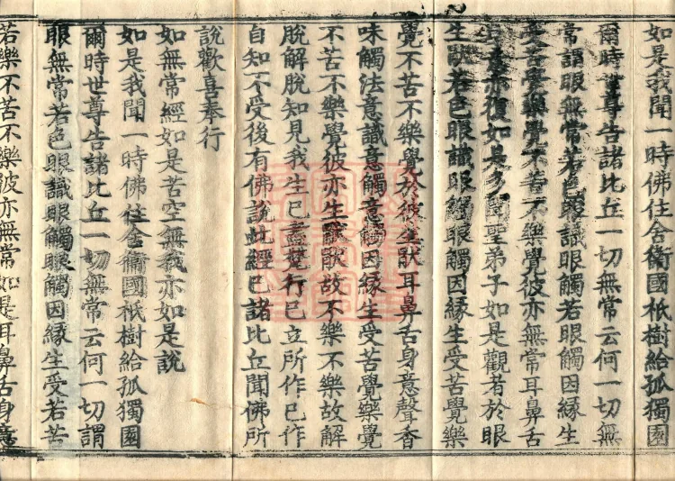 Saṃyukta Āgama, Fifty Volumes Page 6