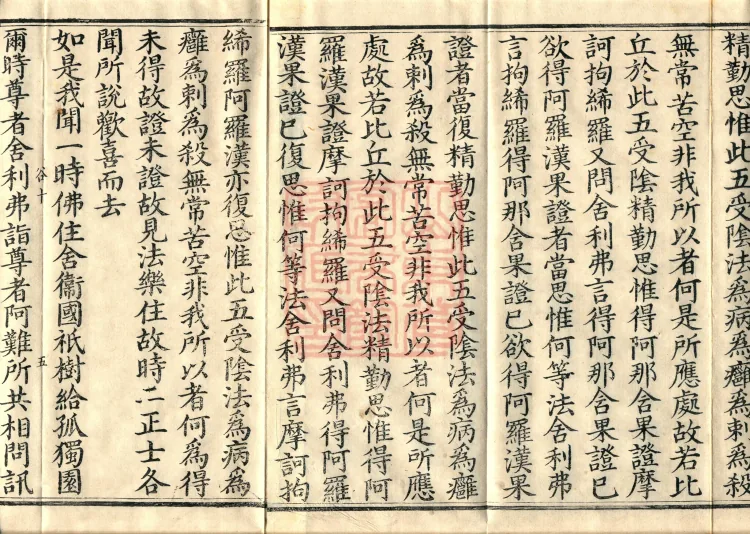 Saṃyukta Āgama, Fifty Volumes Page 8