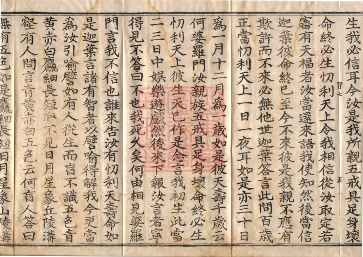 Buddha-Said Dīrgha Āgama, Twenty-two Volumes Page 9