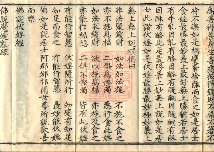 ① The Buddha Speaks: Sutra on Subduing Sexual Misconduct, one fascicle② The Buddha Speaks: Sutra on Demonic Seduction and Disorder, one fascicle③ The Buddha Speaks: Sutra on the Evil Demon Testing Moggallāna, one fascicle Page 6
