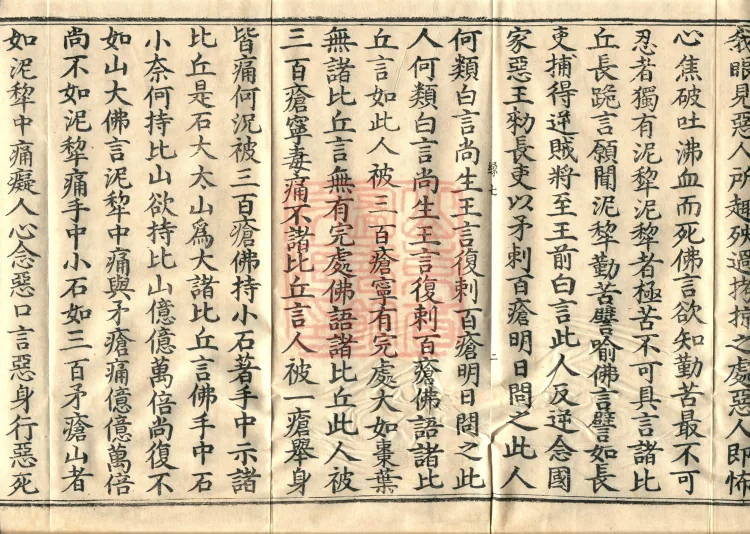 ①Buddha's Discourse on Nili, one fascicle ②Buddha's Discourse on Upavī-Daśaka, one fascicle ③Buddha's Discourse on Fasting, one fascicle Page 4
