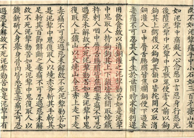 ①Buddha's Discourse on Nili, one fascicle ②Buddha's Discourse on Upavī-Daśaka, one fascicle ③Buddha's Discourse on Fasting, one fascicle Page 5