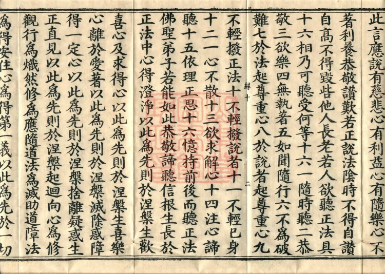 ①The Sutra in which the Buddha Speaks the Broad-Meaning Dharma Gate, one scroll②The Sutra in which the Buddha Speaks the Fragrance of Precept Virtue, one scroll③The Sutra in which the Buddha Speaks the Appearance of Four People in the World, one scroll④The Sutra in which the Buddha Speaks the Origin of All Dharmas, one scroll⑤The Sutra in which the Buddha Speaks the Record of Gautamī’s Fruition, one scroll Page 4