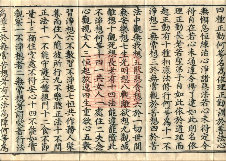 ①The Sutra in which the Buddha Speaks the Broad-Meaning Dharma Gate, one scroll②The Sutra in which the Buddha Speaks the Fragrance of Precept Virtue, one scroll③The Sutra in which the Buddha Speaks the Appearance of Four People in the World, one scroll④The Sutra in which the Buddha Speaks the Origin of All Dharmas, one scroll⑤The Sutra in which the Buddha Speaks the Record of Gautamī’s Fruition, one scroll Page 6
