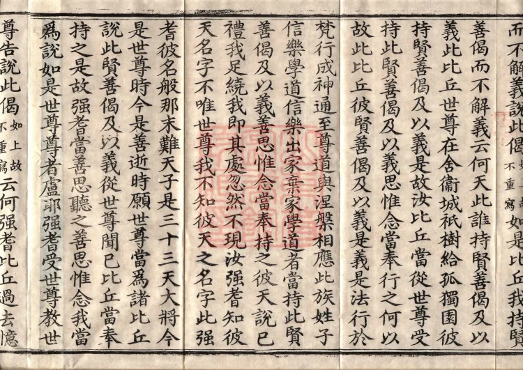 ① The Buddha's discourse: 尊上 Sutra, one fascicle② The Buddha's discourse: 鹦鹉 Sutra, one fascicle③ The Buddha's discourse: 兜调 Sutra, one fascicle④ The Buddha's discourse: 意 Sutra, one fascicle⑤ The Buddha's discourse: 应法 Sutra, one fascicle Page 6