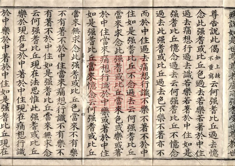 ① The Buddha's discourse: 尊上 Sutra, one fascicle② The Buddha's discourse: 鹦鹉 Sutra, one fascicle③ The Buddha's discourse: 兜调 Sutra, one fascicle④ The Buddha's discourse: 意 Sutra, one fascicle⑤ The Buddha's discourse: 应法 Sutra, one fascicle Page 7