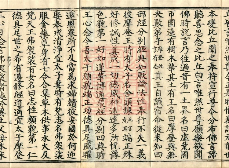 '舍头谏经' — one fascicle Page 8