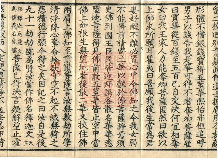 Sutra on the Prince's Auspicious Responses, Two Volumes Page 4