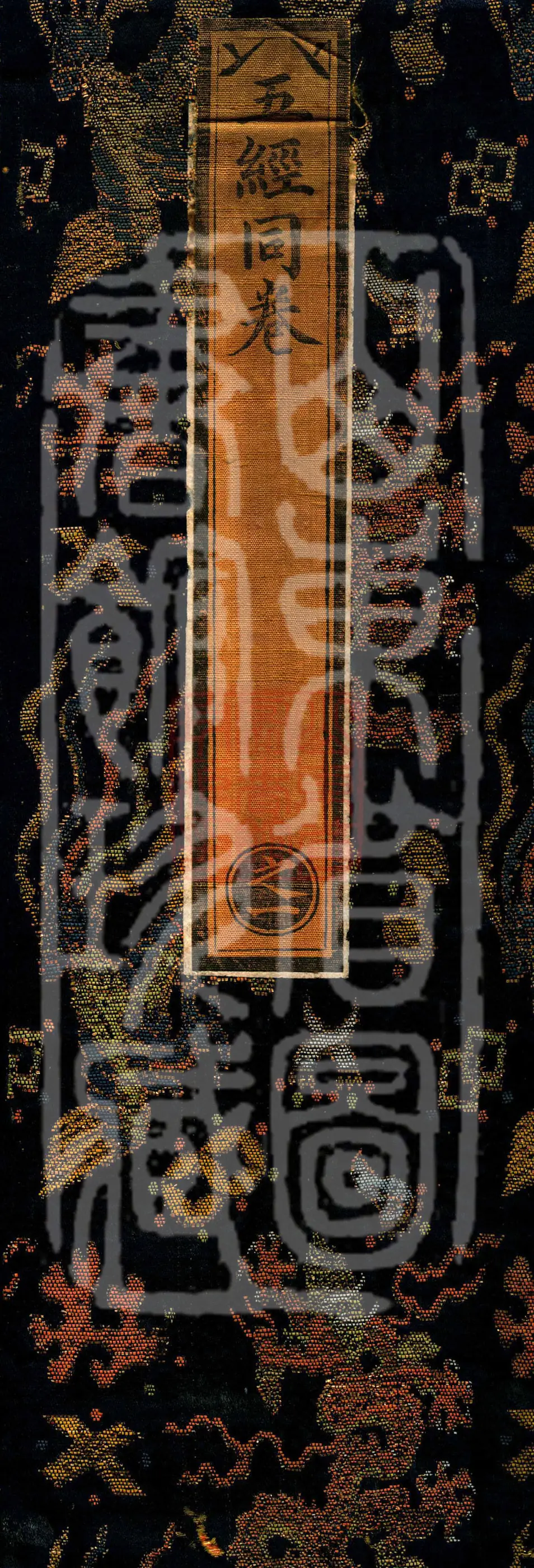 ①The Buddha's Discourse to King Youtian: Treatise on Kings' Law and Governance, one volume②The Buddha's Discourse on the Five Great Gifts, one volume③The Buddha's Discourse: Fearless Dharani Sutra, one volume④The Buddha's Dharani Sutra of Great Vigor, Golden Wheel, Buddha‑Crown Blazing Light Tathagata for Eliminating All Disasters, one volume⑤The Buddha's Dharani Sutra of Blazing Light and Great Vigor for Dispelling Calamities and Bestowing Auspiciousness, one volume
