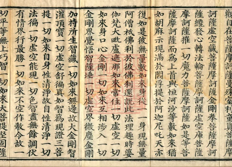 Vajra Peak: The Great Teaching-King Sutra of the True Assimilation of the Mahayana Present-Realization of All Tathāgatas, Three Volumes Page 3