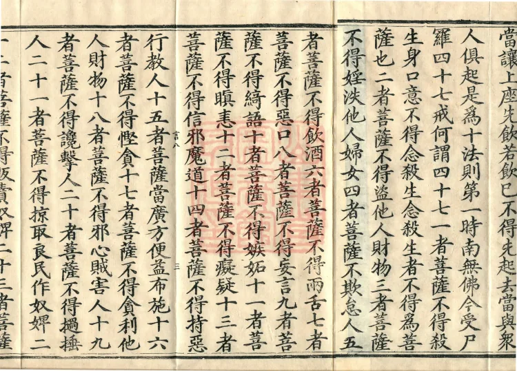 The Buddha's Discourse on the Bodhisattva Inner Precepts, one fascicle Page 5