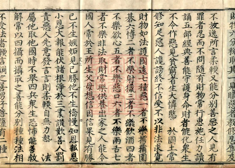 The Uposaka Precepts Sutra, seven volumes Page 7