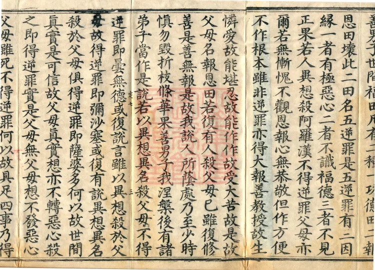 The Uposaka Precepts Sutra, seven volumes Page 5