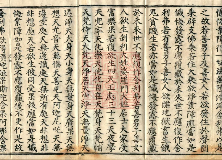 The Mahayana Threefold Repentance Sutra, one volume Page 8