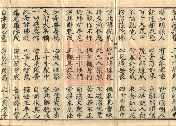The Sutra on the Precepts for Liberation, one fascicle Page 4