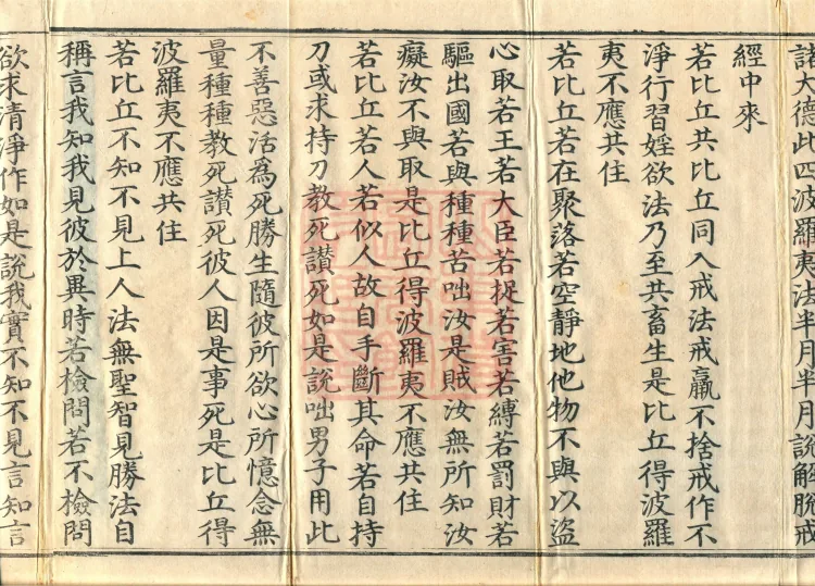 The Sutra on the Precepts for Liberation, one fascicle Page 6