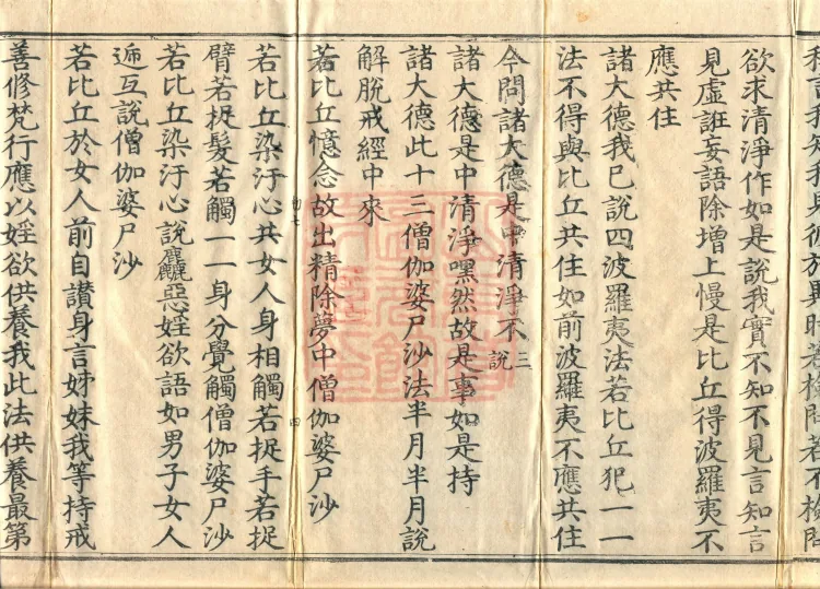 The Sutra on the Precepts for Liberation, one fascicle Page 7