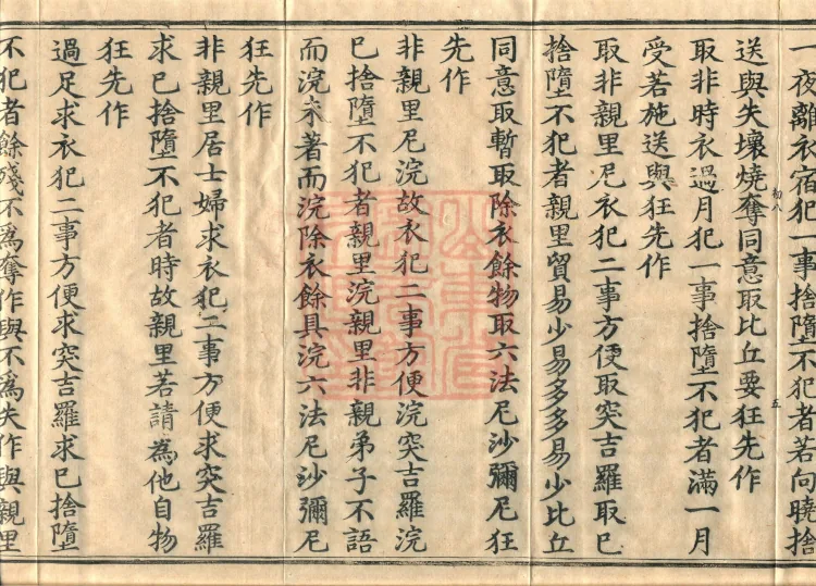 The Upāli Inquiry Sutra, one fascicle Page 9