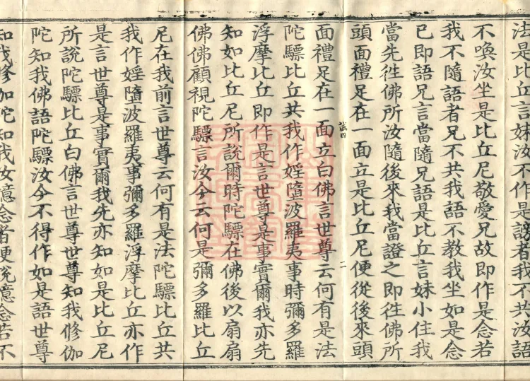 Ten Recitation Vinaya, 65 fascicles Page 4