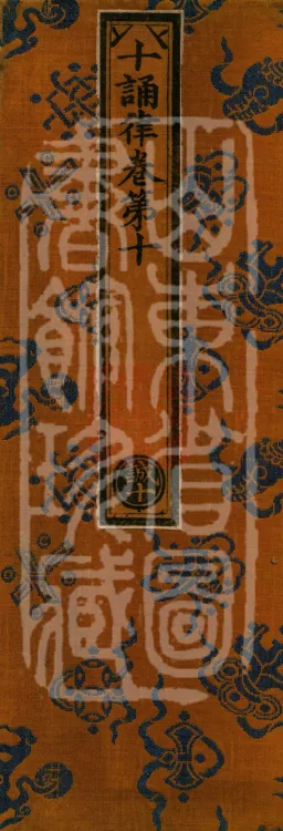 Ten Recitation Vinaya, 65 fascicles Page 1