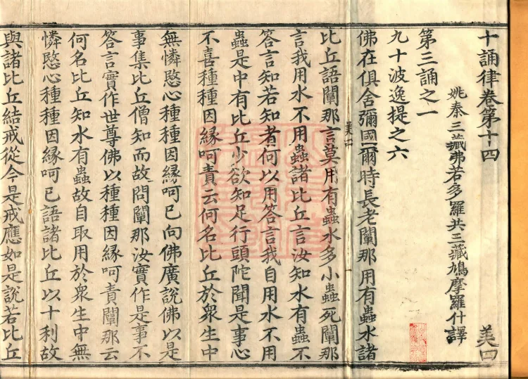 Ten Recitation Vinaya, 65 fascicles Page 2