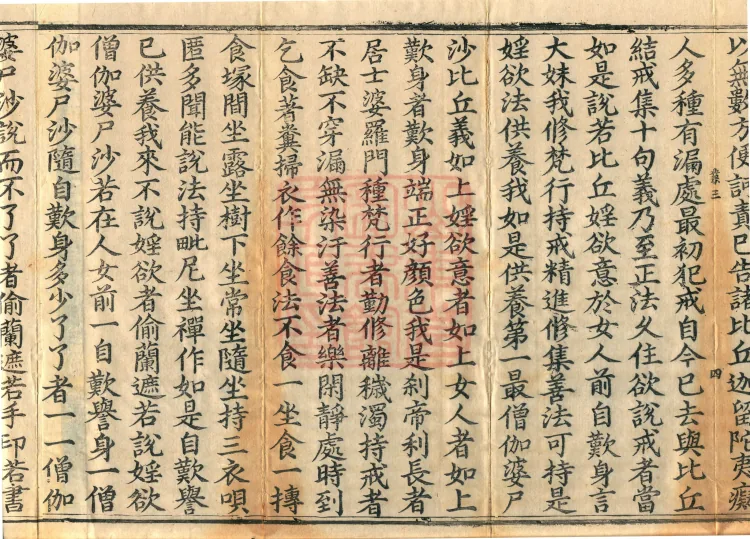 Vinaya in Four Parts, 60 fascicles Page 8