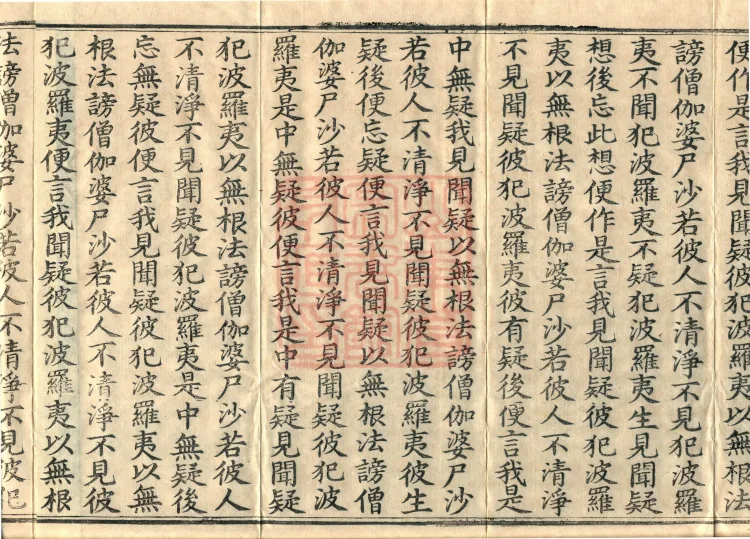 Vinaya in Four Parts, 60 fascicles Page 6