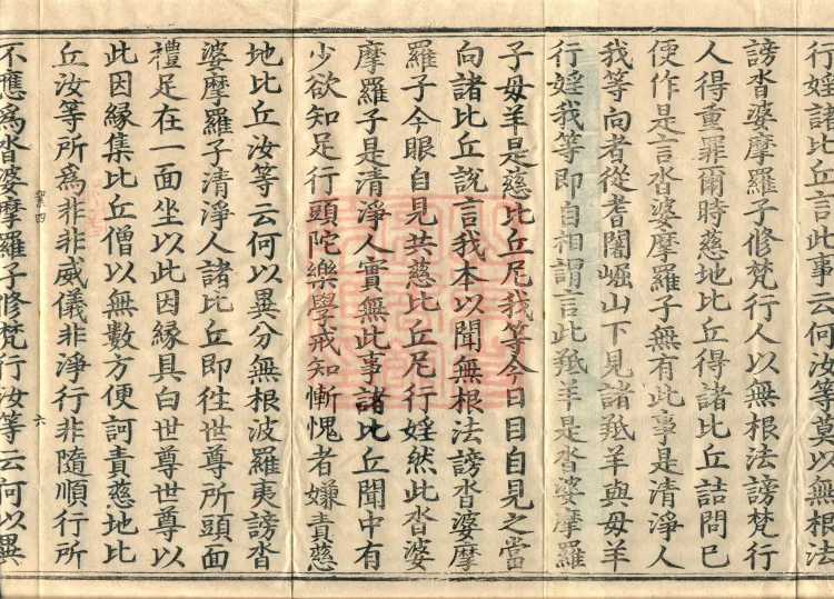 Vinaya in Four Parts, 60 fascicles Page 10