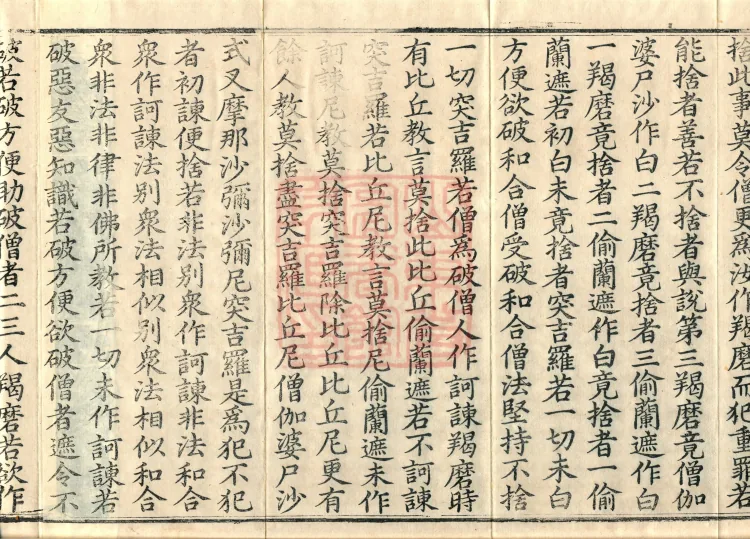 Vinaya in Four Parts, 60 fascicles Page 6